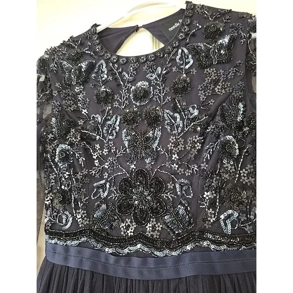 Needle & Thread Embellished Butterfly Gown Size US 2 - Picture 6 of 10
